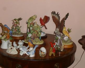 Bird figurines