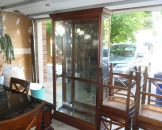 Nice large curio cabinet