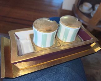 More fancy Limoges BERNARDAUD signed O. Gagnere 