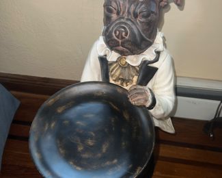 Puppy Butler... I wish Sweet pea was this accommodating! 