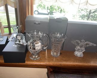 vase to the left of the eagle was sold to neighbor, sorry.