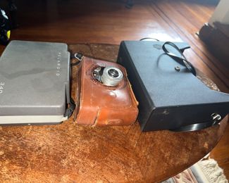 Some cameras and Binoculars