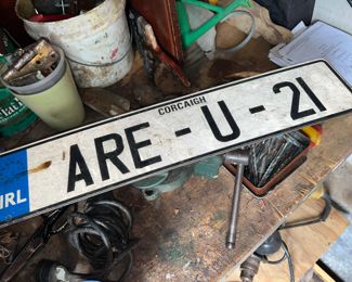 Irish Number plate Corcaigh 