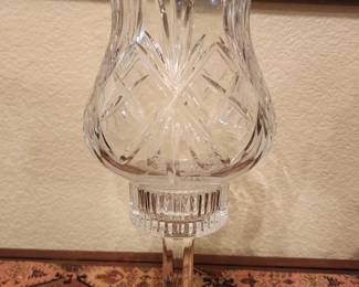 Crystal 2-Piece Pedestal Candle Holder