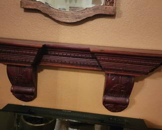 Wood Wall  Mount Shelf