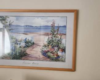 Framed Summer Breeze Deloyht Arendt Print