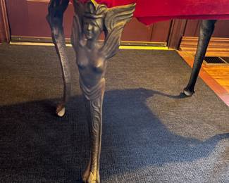 Early 20th Century Victorian Art Nouveau Vanity Bench 