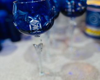 Bohemian Crystal Stemware