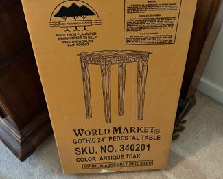 World Market Accent Table, New in Box