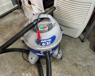 Shop Vac, Dehumidifier