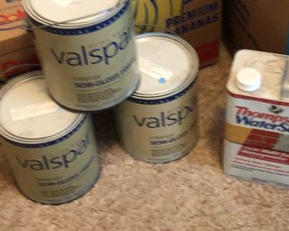 Paint and deck sealer  $8  for all!