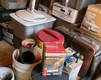 12 ton hydraulic jack and misc as marked