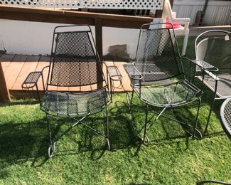 Wrought iron rockers