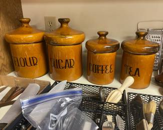 Canisters made by Holiday
