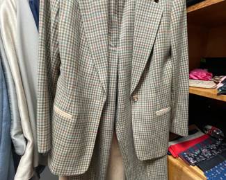 Lots of vintage Pendleton suits and sweaters.  Most are vintage size 10-12