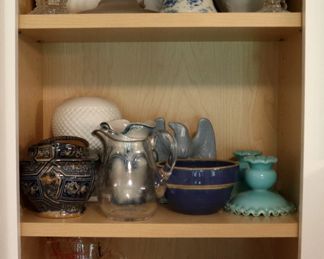 Glass, stoneware, etc.