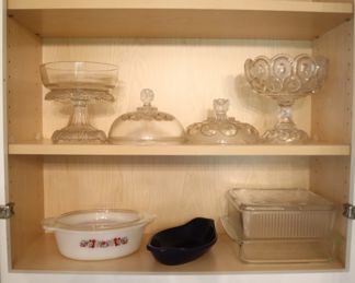 Kitchen pressed glass, Pyrex