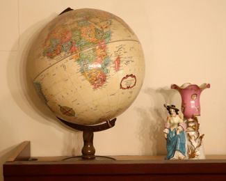 Vintage globe