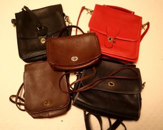 Vintage coach bags ($25)