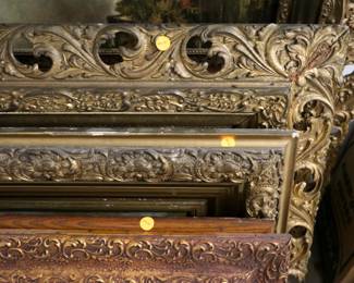 Artwork, gilded frames ($25)