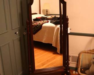 Cheval mirror ($250)