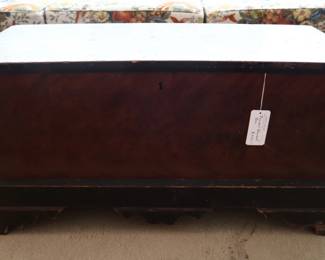 Painted blanket box ($200)