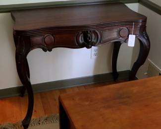 Victorian games table ($250)
