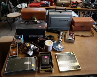 Vintage cameras and accessories ($5-25)