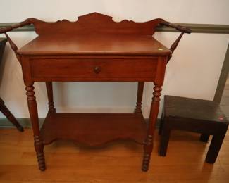 Washstand ($50) stool ($10)