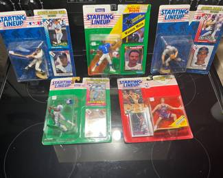 Starting lineup Sports superstar collectibles