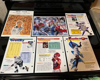 Sports heroes scorecards