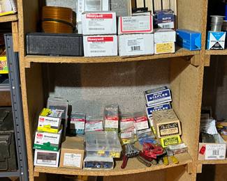 Wire nuts, crimp on connectors, thermostats and much more.