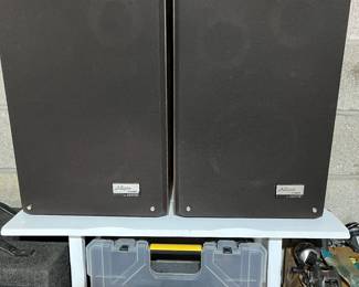 Pair of allegro 2500 zenith speakers.