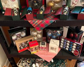 More Christmas ornaments.