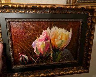 "Prairie Blossoms" original by John Cox, Arizona artist