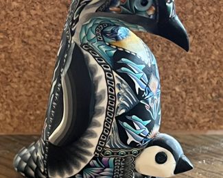 Jon Andersen Fimo polymer clay Penguin 2012