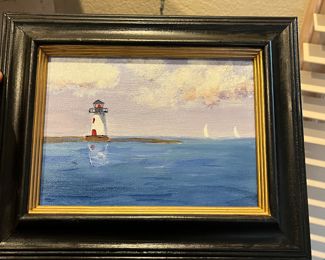 lighthouse small original art