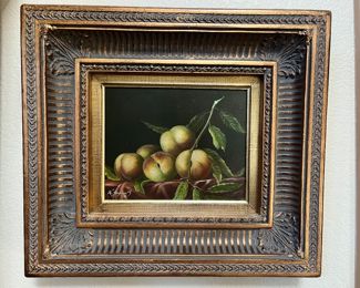 fruit still life framed art