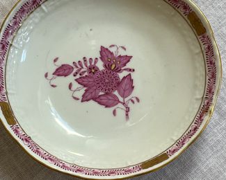 Herend Pink Apponyi bowl