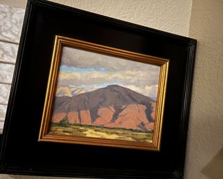 Original "Shadow on the Mountain" by artist Lee Macleod