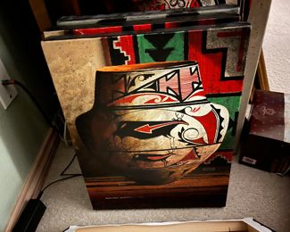 original acrylic on canvas by artist Michael McCullough