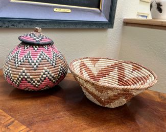 woven baskets