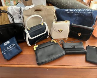 vintage handbags and Coach tote / purse