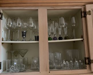 barware and glasses