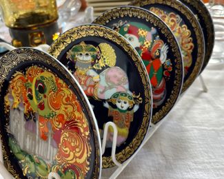 Rosenthal Aladdin plates - Bjorn Wiinblad