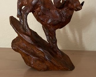 Paul Rhymer Ram bronze from Manitou Galleries, Santa Fe, NM
