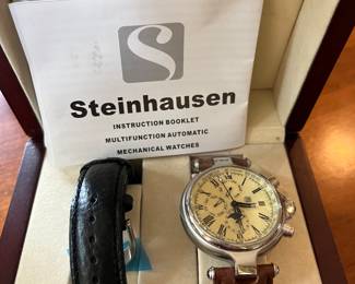 new in box Steinhausen automatic watch