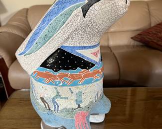 Rebecca Tobey ceramic bunny