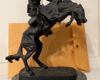 Frederic Remington certificate of authenticity included
