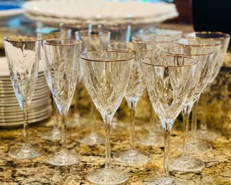 Crystal Wine/Champagne Glasses 